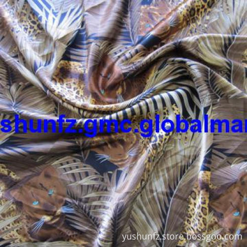 Color Flight Satin Fabric with Spendex